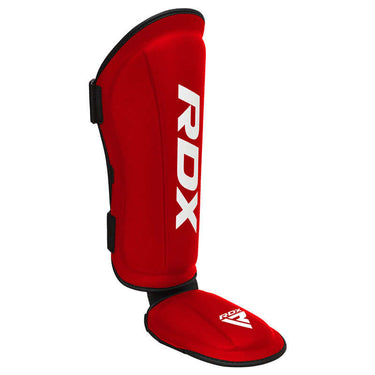 RDX T1 Black Shin Instep Guards - RDX Sports | Switzerland #color_rouge