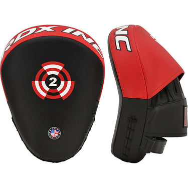 RDX T1 Curved Boxing Pads - RDX Sports | Switzerland #color_red