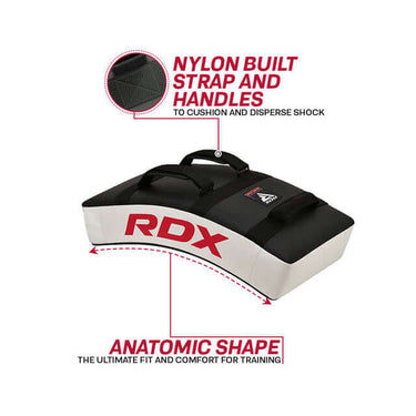 Bouclier de frappe incurvé RDX T1 avec poignées en nylon