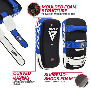 RDX T1 Curved Thai Kick Pad - RDX Sports | Switzerland #color_blue