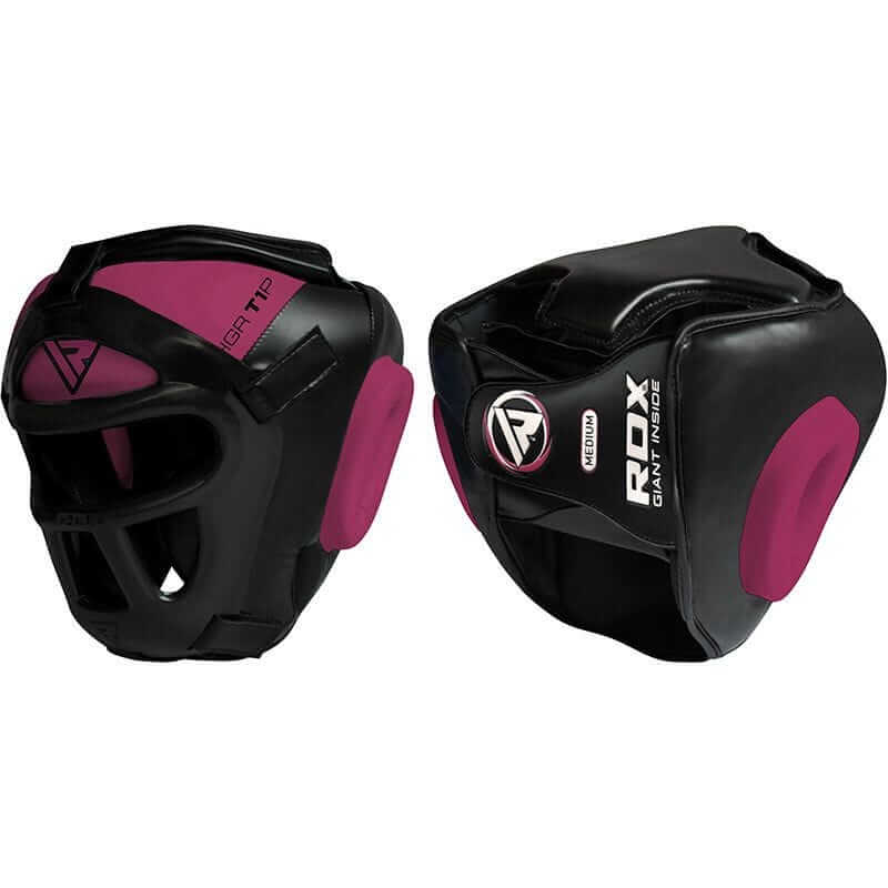 RDX T1 Pink Head Guard with Face Cage - RDX Sports | Switzerland