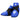 RDX T1 WAKO Foot Protector Blue - RDX Sports | Switzerland