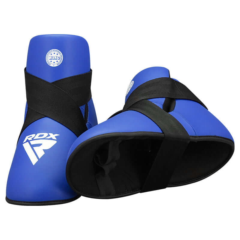 RDX T1 WAKO Foot Protector Blue - RDX Sports | Switzerland