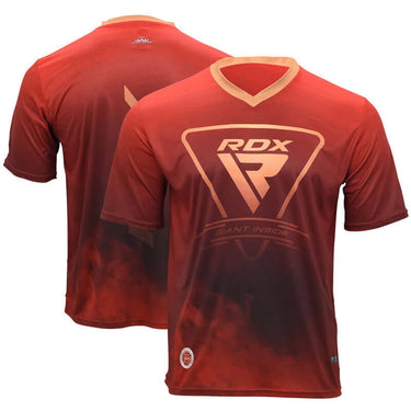 RDX T2 WAKO Approved V - Neck T-Shirts - RDX Sports | Switzerland #color_red