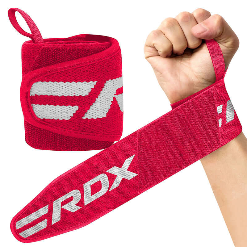RDX W2 Powerlifting Wrist Wraps Pink for Women - RDX Sports | Switzerland
