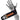 Bandes de poignets RDX W3 homologuées IPL/USPA avec passe-pouce – Noir/Orange