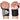 Bandes de poignets RDX W3 homologuées IPL/USPA avec passe-pouce