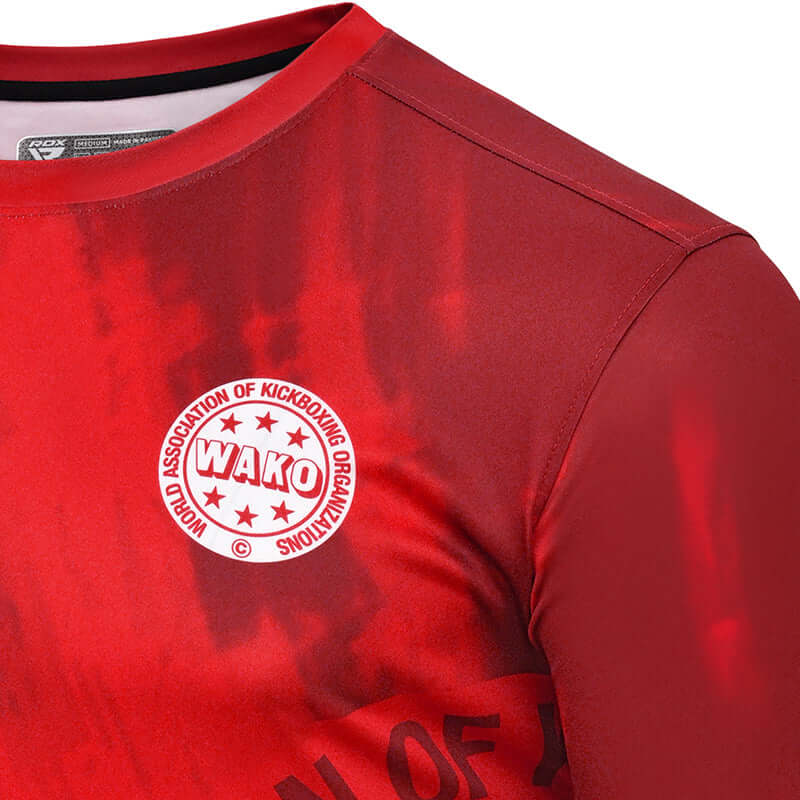 RDX WAKO T - SHIRTS T1 Red - RDX Sports | Switzerland