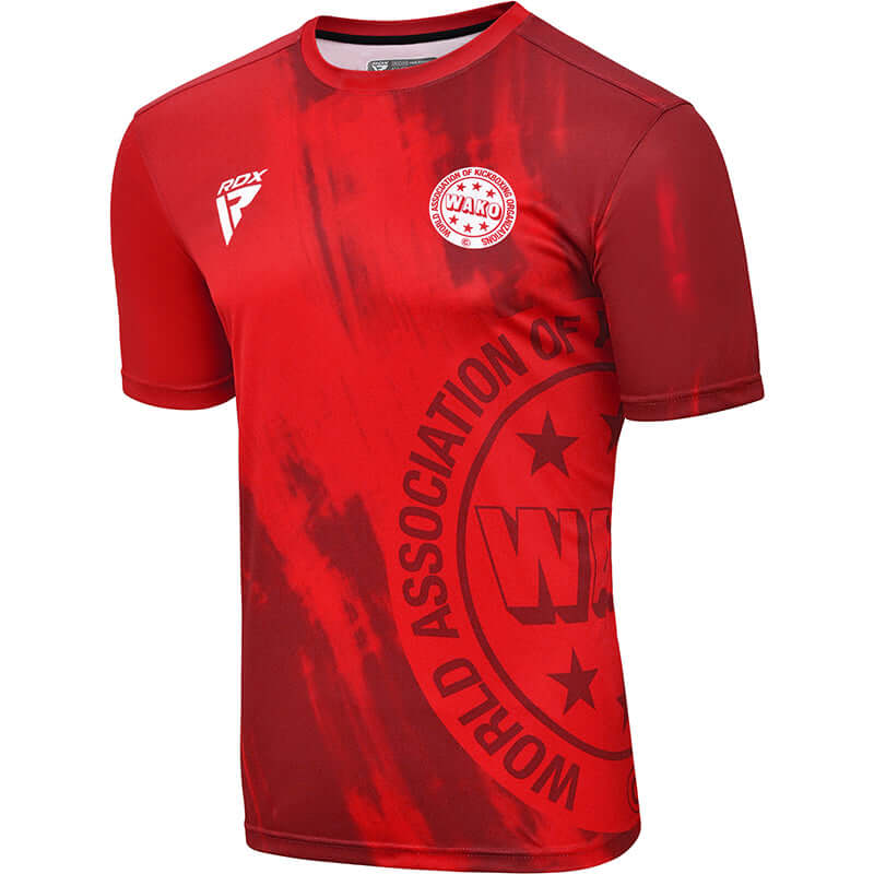 RDX WAKO T - SHIRTS T1 Red - RDX Sports | Switzerland