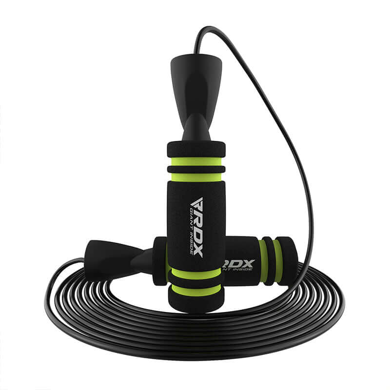 RDX X2 Adjustable 10.3ft Non - Slip Memory Foam Soft Handles Skipping Rope - RDX Sports | Switzerland
