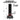 RDX F6 6ft Kara Black Free-Standing Punch Bag With Mitts Set#color_black