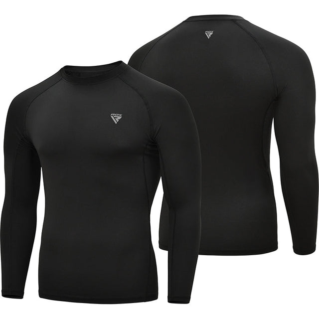 RDX T15 Rashguard à manches longues noir