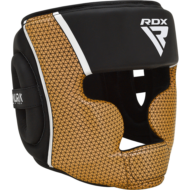 RDX HEAD GUARD AURA PLUS T-17#color_gold