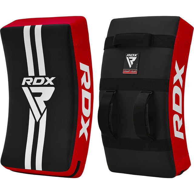 RDX T1 Curved Kick Shield with Nylon Handles RDX T1 Curved Kick Shield with Nylon Handles #color_red