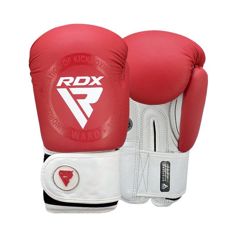 Gants de boxe RDX T1 WAKO Rouge
