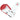 Gants de boxe RDX T1 WAKO Rouge
