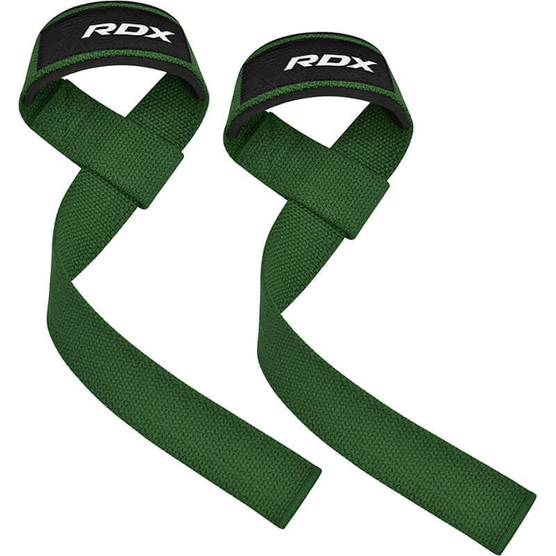 RDX W1 Weight Training Wrist Straps#color_green