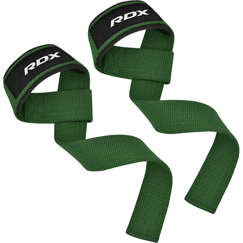 RDX W1 Weight Training Wrist Straps#color_green