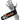 RDX W3 IPL USPA Approved Powerlifting Wrist Support Wraps with Thumb Loops OEKO-TEX® Standard 100 certified#color_blackorange