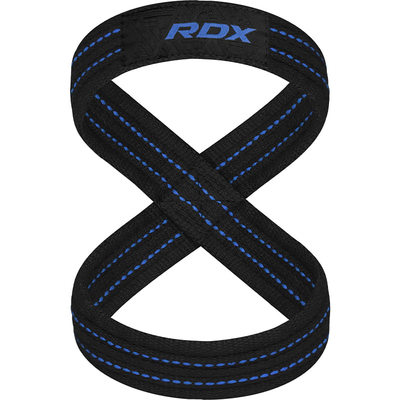 RDX weight lifting 8 Figure Strap#color_blue