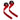 RDX S4 Weightlifting Wrist Straps#color_red
